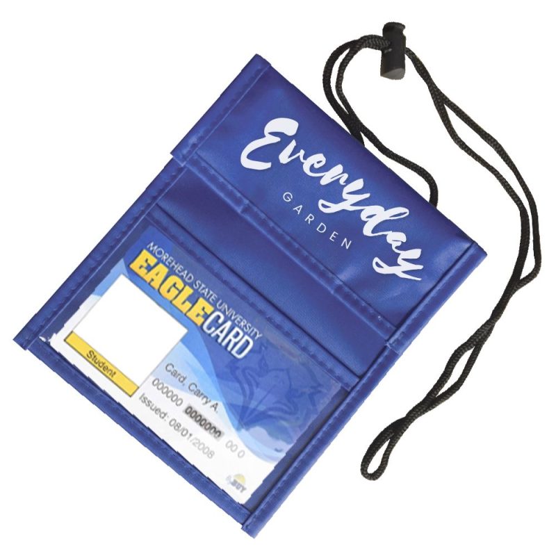 Multi Pocket Neck Wallet w/Flap Pocket - 2