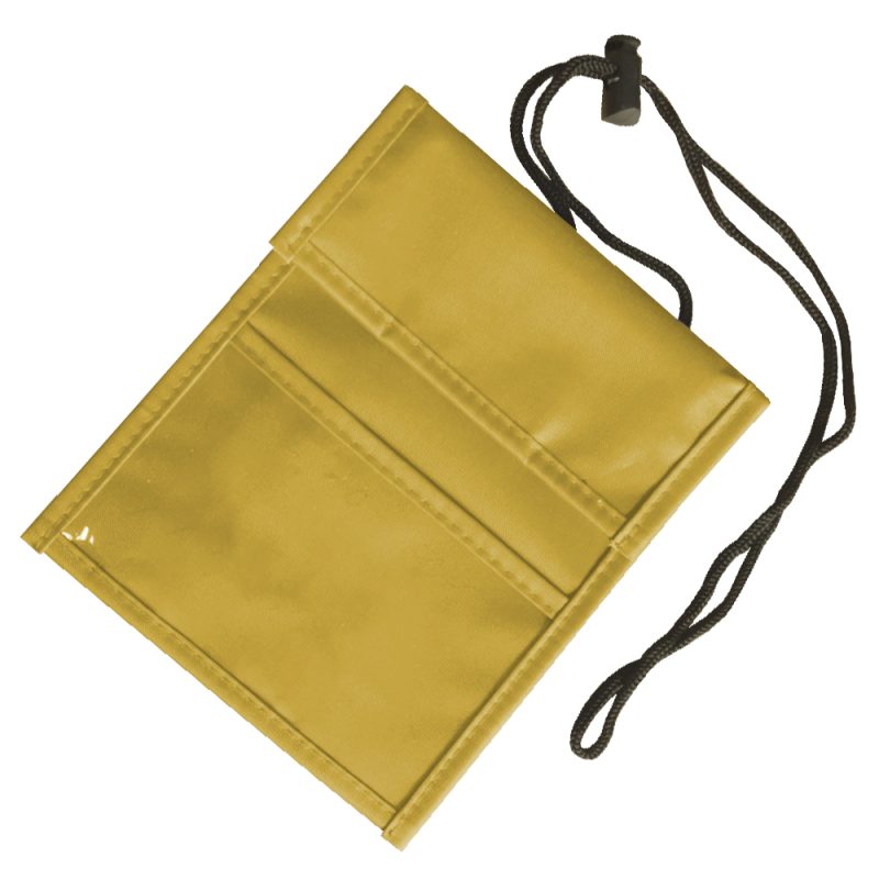 Multi Pocket Neck Wallet w/Flap Pocket - 3