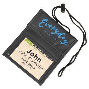 Multi Pocket Neck Wallet w/Flap Pocket