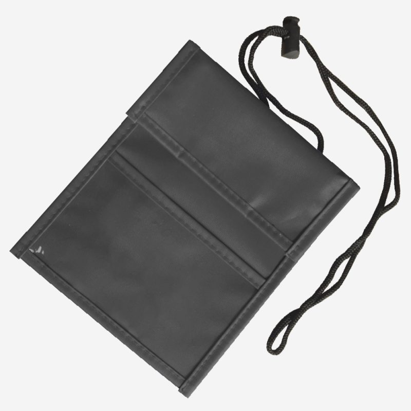 Multi Pocket Neck Wallet w/Flap Pocket - 4
