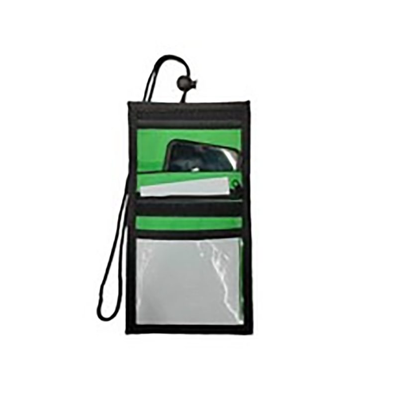 Multi-Pocket Oxford Neck Wallet With Adjustable Strap - 4