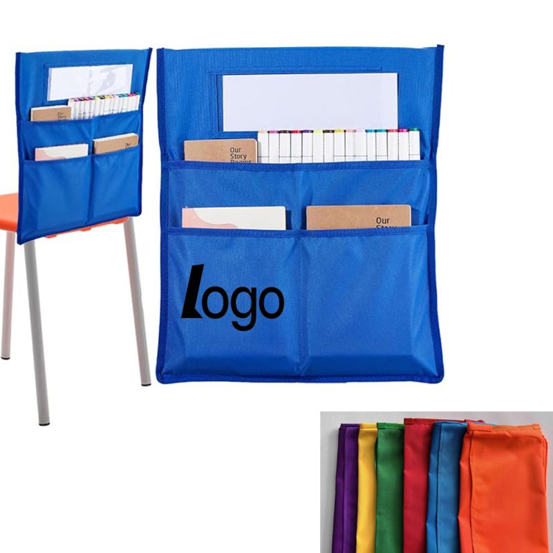 Multifunctional-Oxford-Cloth-Chair-Back-Organizer-W-Name-Tag-Slot-17X19-VP127260507 Multifunctional Oxford Cloth Chair Back Organizer W/ Name Tag Slot 17''X19''