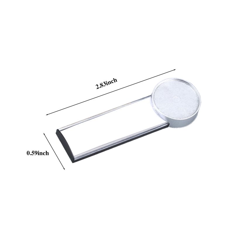 Name Tag With Magnetic Back - 2