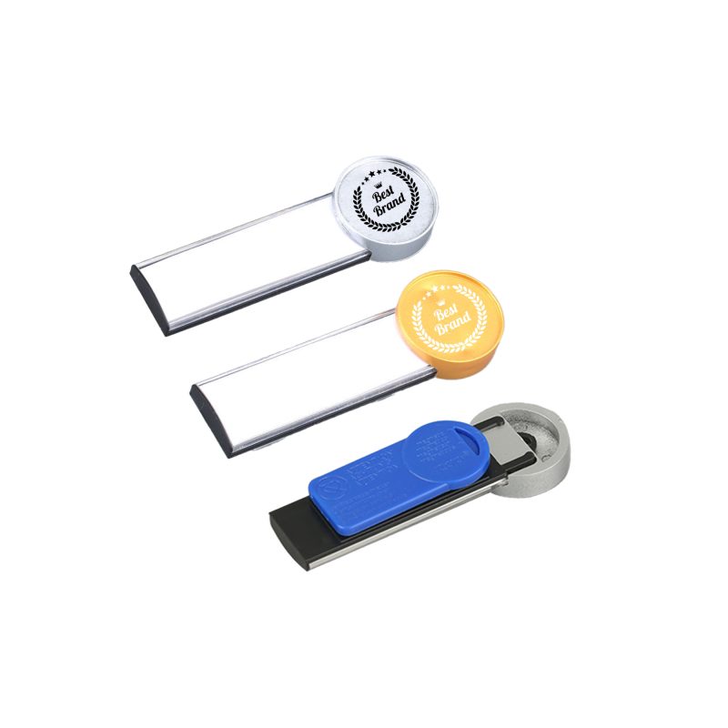 Name Tag With Magnetic Back