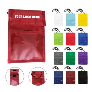 Neck Wallet Badge Holder