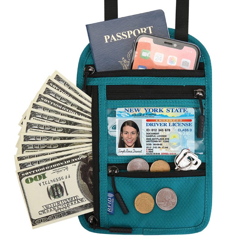 Neck Wallet Passport Holder - 6