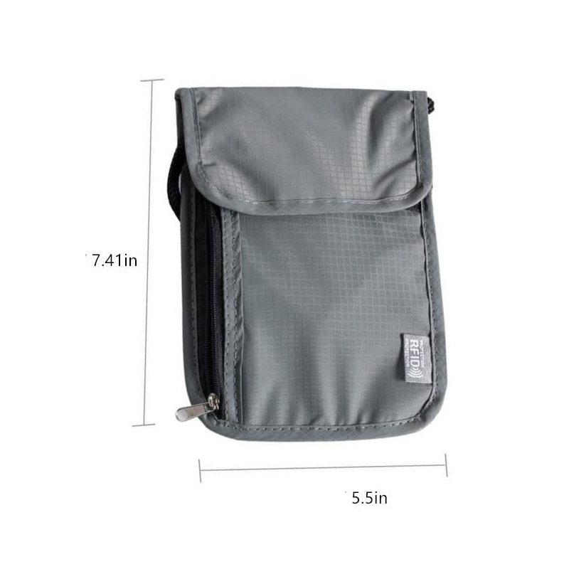 Neck Wallet Passport Holder - 1