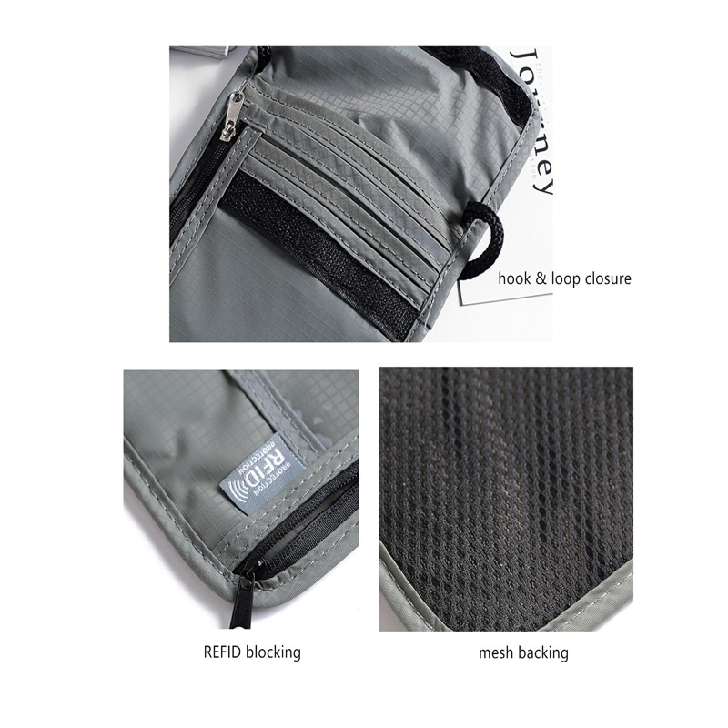 Neck Wallet Passport Holder - 3