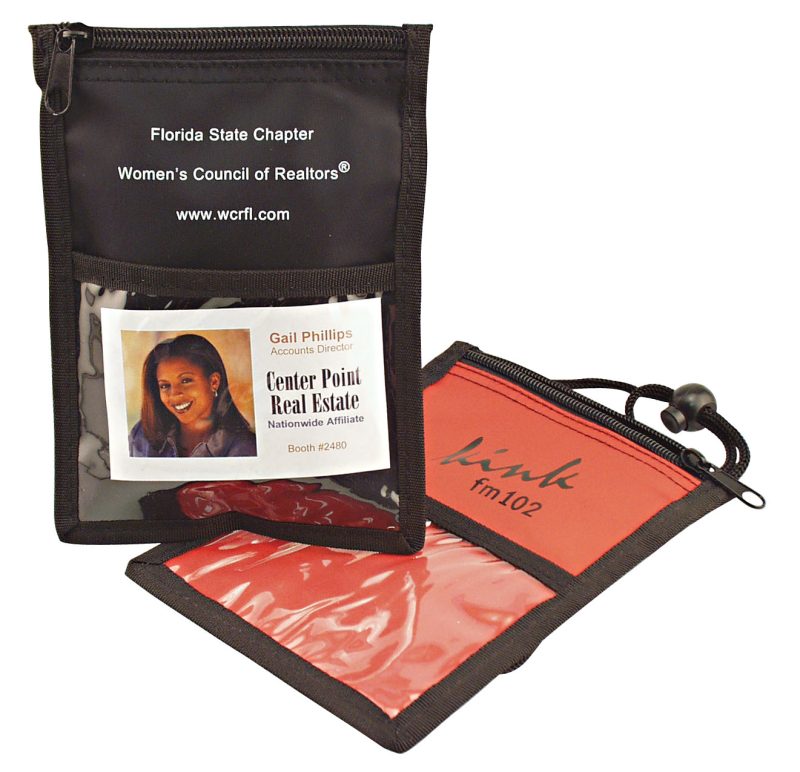 Neck Wallet Trade Show Assistant