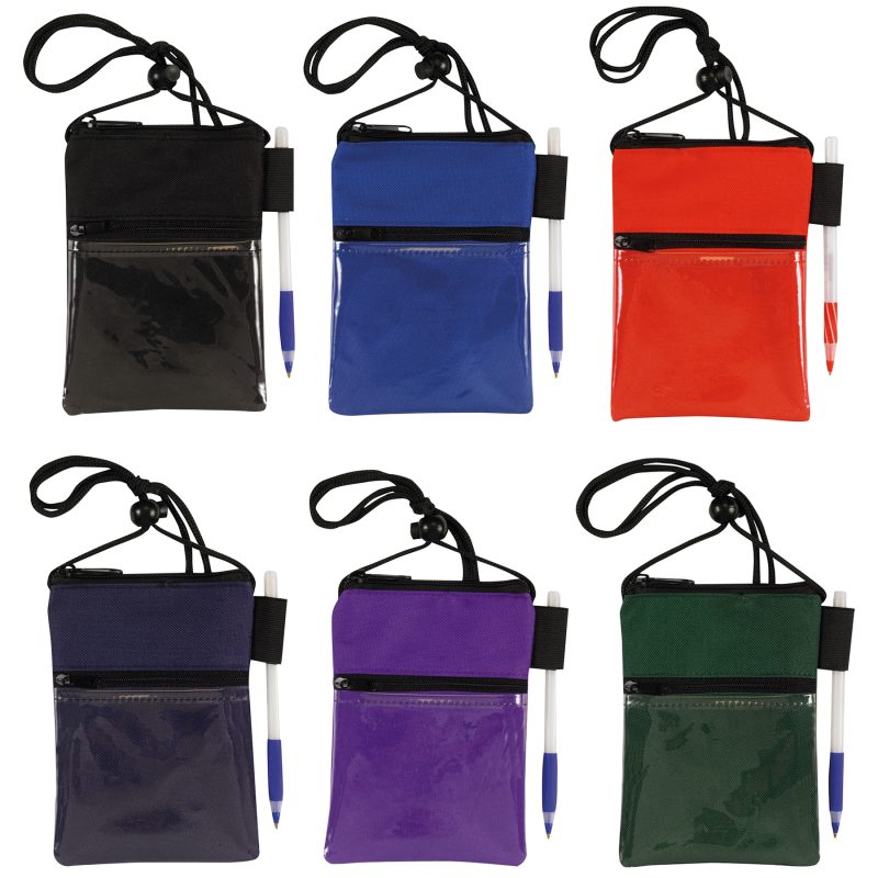 Neck Wallet W/Pen Loop