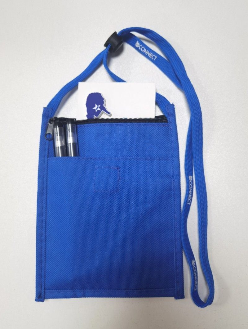 Neck Wallet With Adjustable Strap - 1