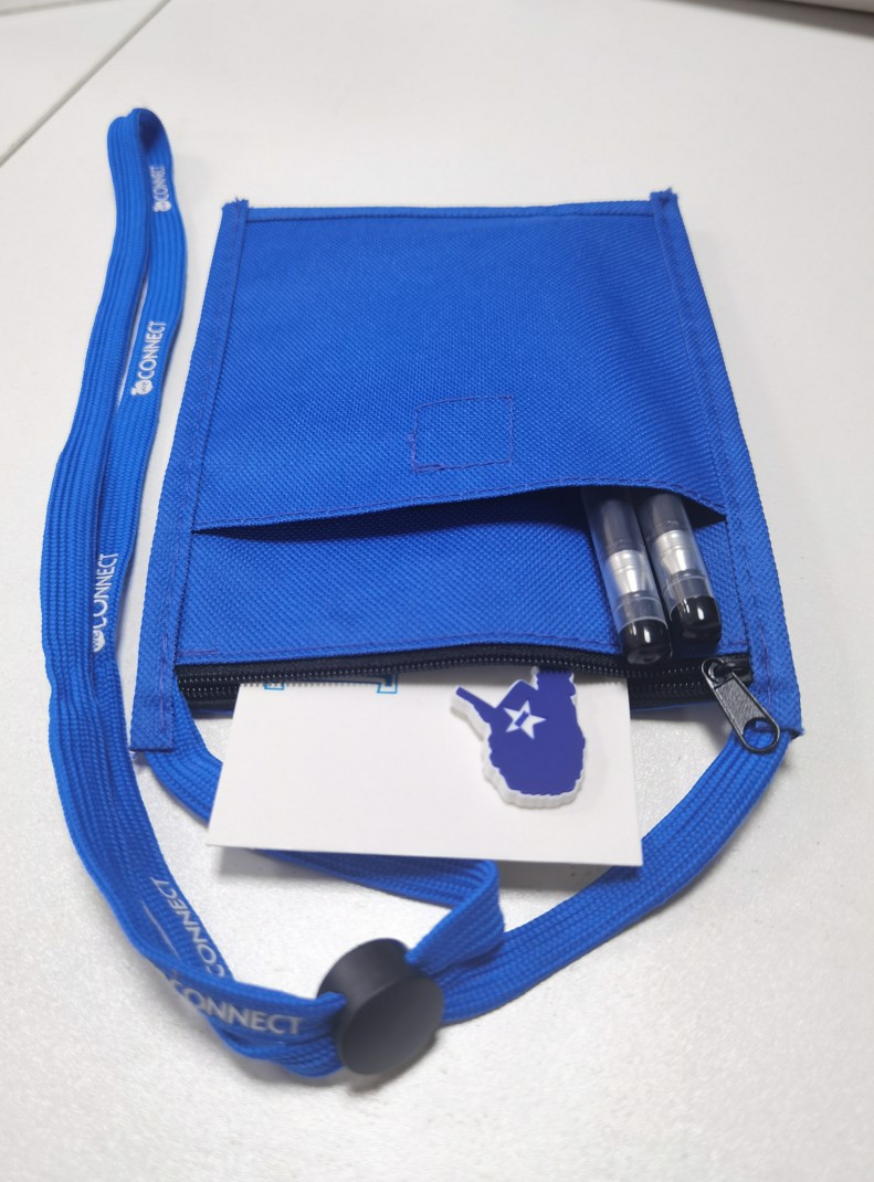 Neck Wallet With Adjustable Strap - 3