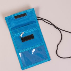 Neck Wallet With Badge Holder