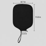 Neoprene Pickleball Paddle Cover W/ Wrist Lanyard - 1