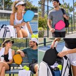 Neoprene Pickleball Paddle Cover W/ Wrist Lanyard - 3