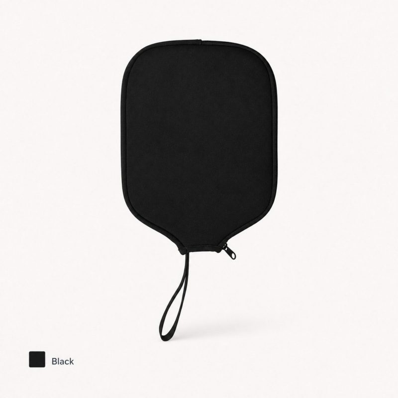 Neoprene Pickleball Paddle Cover W/ Wrist Lanyard - 4