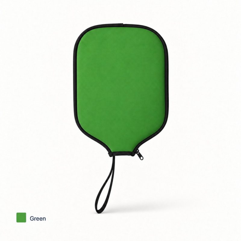 Neoprene Pickleball Paddle Cover W/ Wrist Lanyard - 6