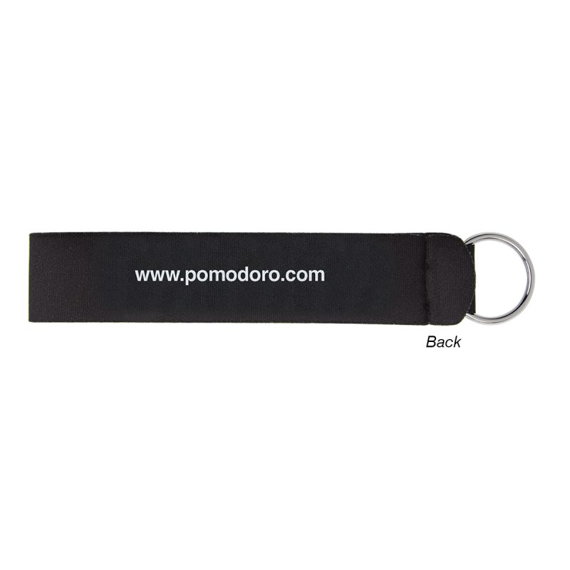Neoprene Wristband With Key Ring - 6
