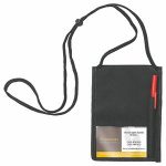 "Networker" Non-Woven Econo 5 Function Trade Show Badgeholder & Neck Wallet - 1
