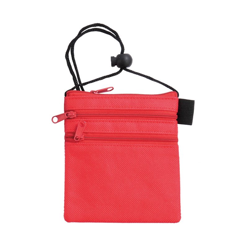 Non-Woven Neck Wallet Badge Holder - 1