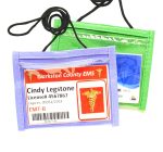 Non-Woven Small Neck Wallet w/Adjustable Cord