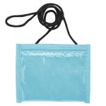Non-Woven Small Neck Wallet w/Adjustable Cord - 5