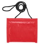 Non-Woven Small Neck Wallet w/Adjustable Cord - 7