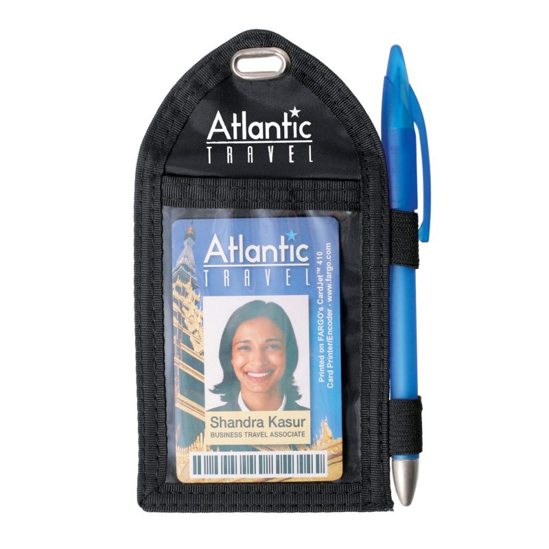 Nylon 2-Pocket Credential Wallets