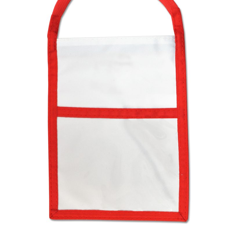 Nylon Multi-Pocket Credential Wallets with Imprintable Strap - 1
