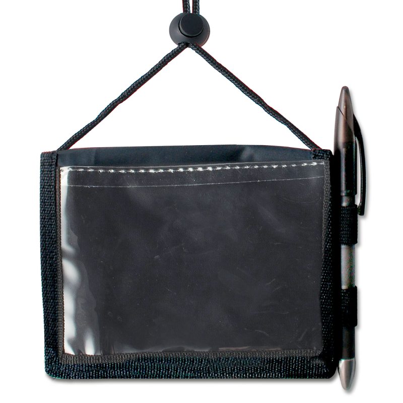Nylon Multi-Pocket Folding Credential Wallets - 1