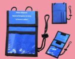 Nylon Neck Wallet Badge Holders
