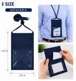 Outdoor Nylon Neck Credential Holder with Adjustable Cord - 1