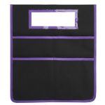 Oxford Cloth Chair Pocket Organizer With Name Tag Slots - 1