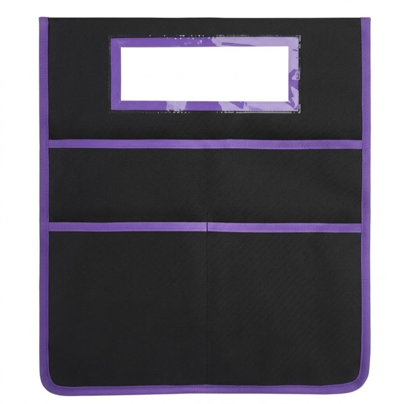 Oxford Cloth Chair Pocket Organizer With Name Tag Slots - 1
