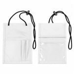 Oxford Fabric Neck Credential Holder Multi Pocket Design - 2