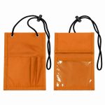 Oxford Fabric Neck Credential Holder Multi Pocket Design - 4