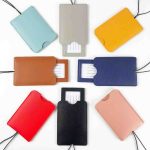 PU Leather Luggage Name Tag Airplane Travel Essentials For Flying Hotel Check - 1