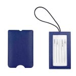 PU Leather Luggage Name Tag Airplane Travel Essentials For Flying Hotel Check - 4