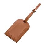 PU Leather Privacy Luggage Name Tag - 1