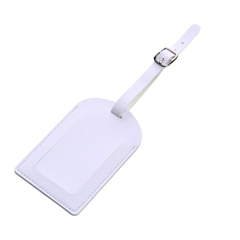 PU Leather Privacy Luggage Name Tag - 4