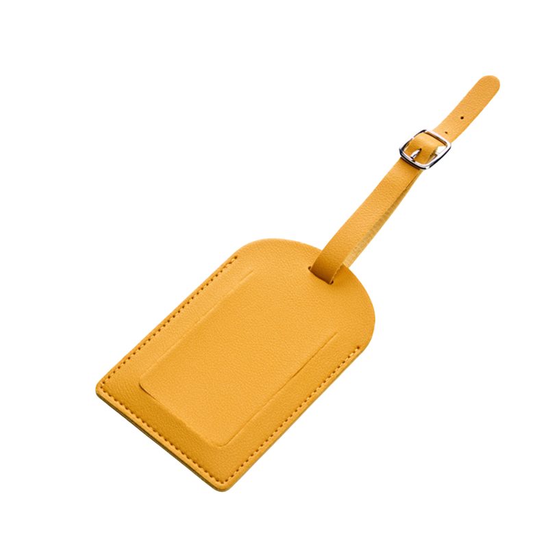PU Leather Privacy Luggage Name Tag - 7