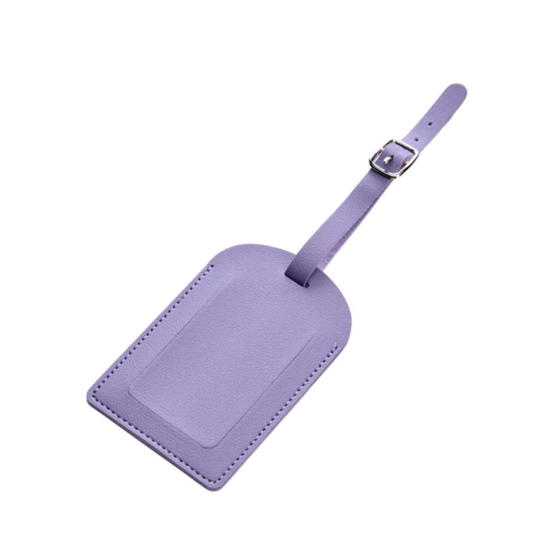 PU Leather Privacy Luggage Name Tag - 8