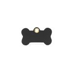 PU Leather pet identification name tag - 2