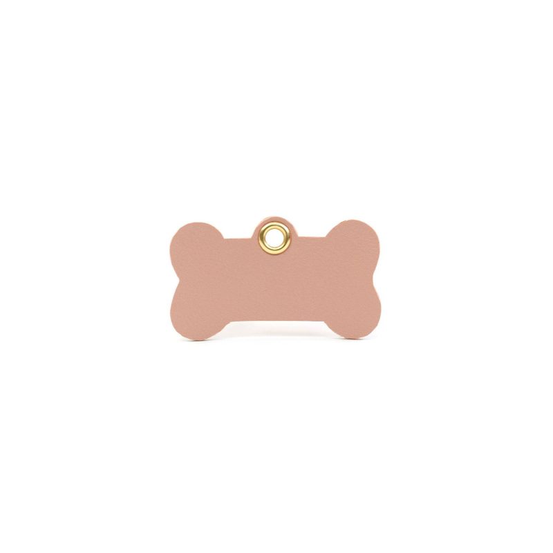 PU Leather pet identification name tag - 3