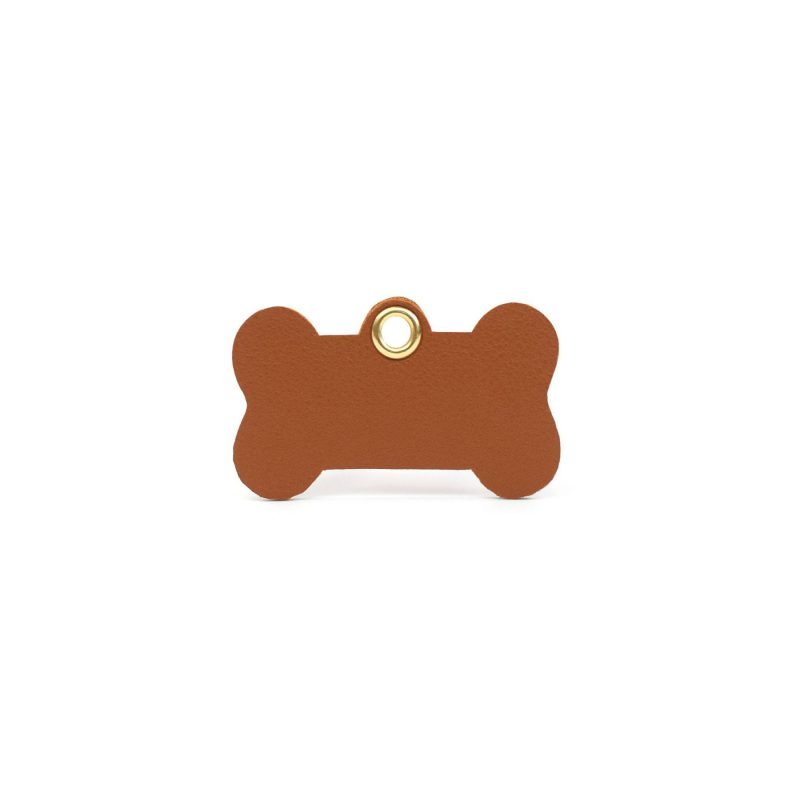 PU Leather pet identification name tag - 4