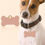 PU Leather pet identification name tag - 8