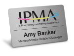 PVC CR80 Name Badge - 4