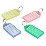 PVC Name Tag Keychain - 1