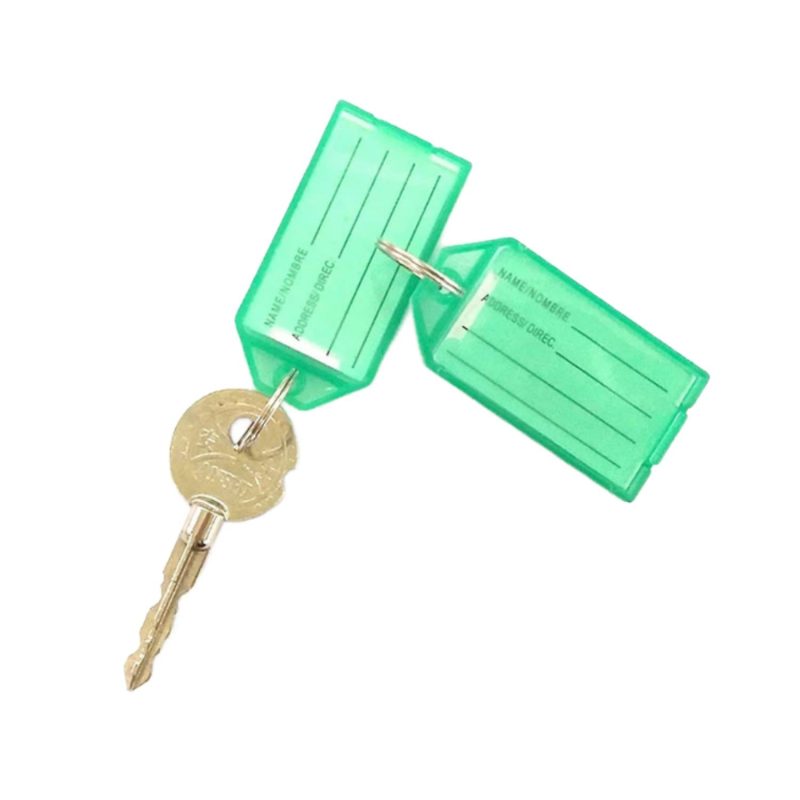 PVC Name Tag Keychain - 3