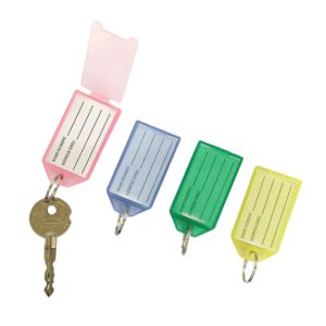 PVC Name Tag Keychain